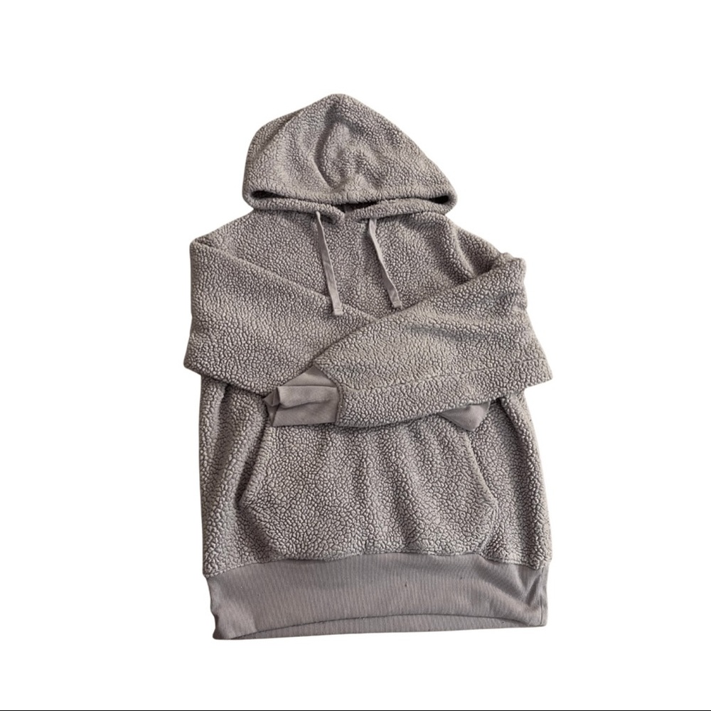 Light Purple Fuzzy Hoodie